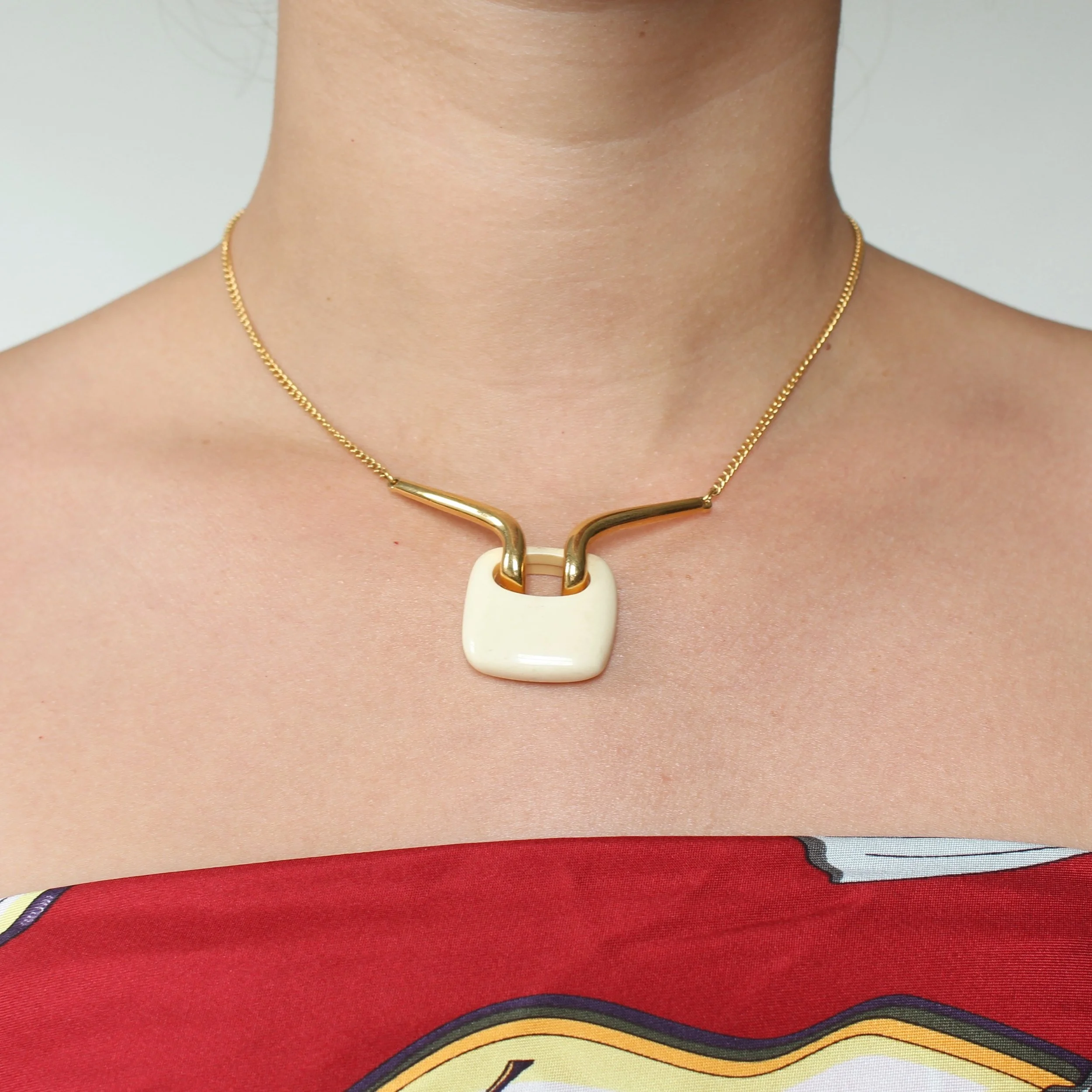Vintage Givenchy Snake Chain Necklace — Wornable